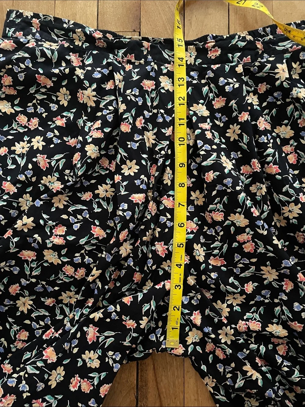 Vintage Tilley Endurables floral trouser shorts-Size XL - Picture 8 of 10